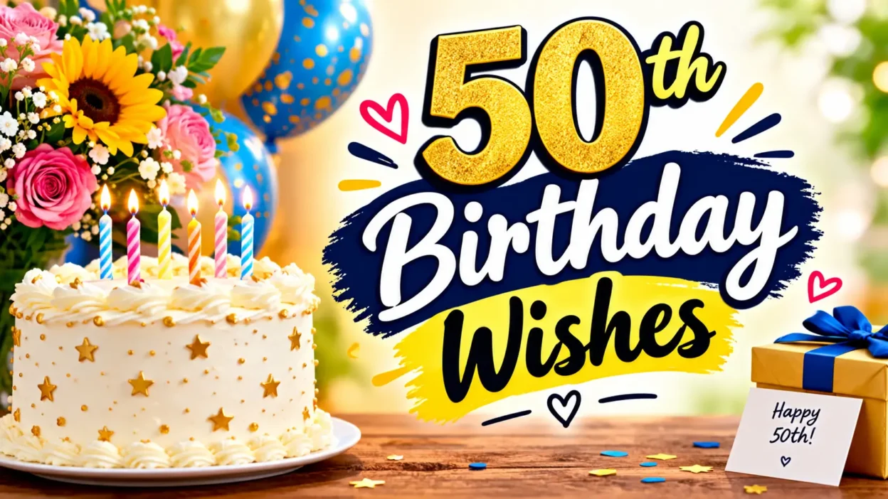 50th Birthday Wishes
