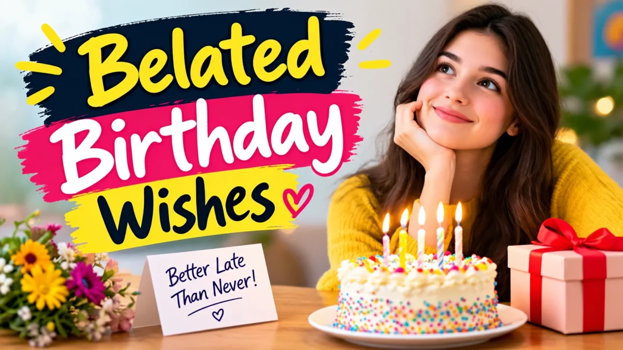 Belated Birthday Wishes