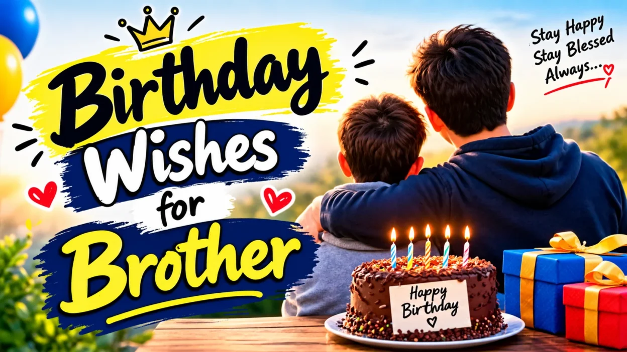 Birthday Wishes for Brother