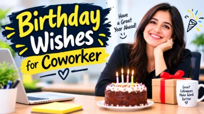 Birthday Wishes for Coworker