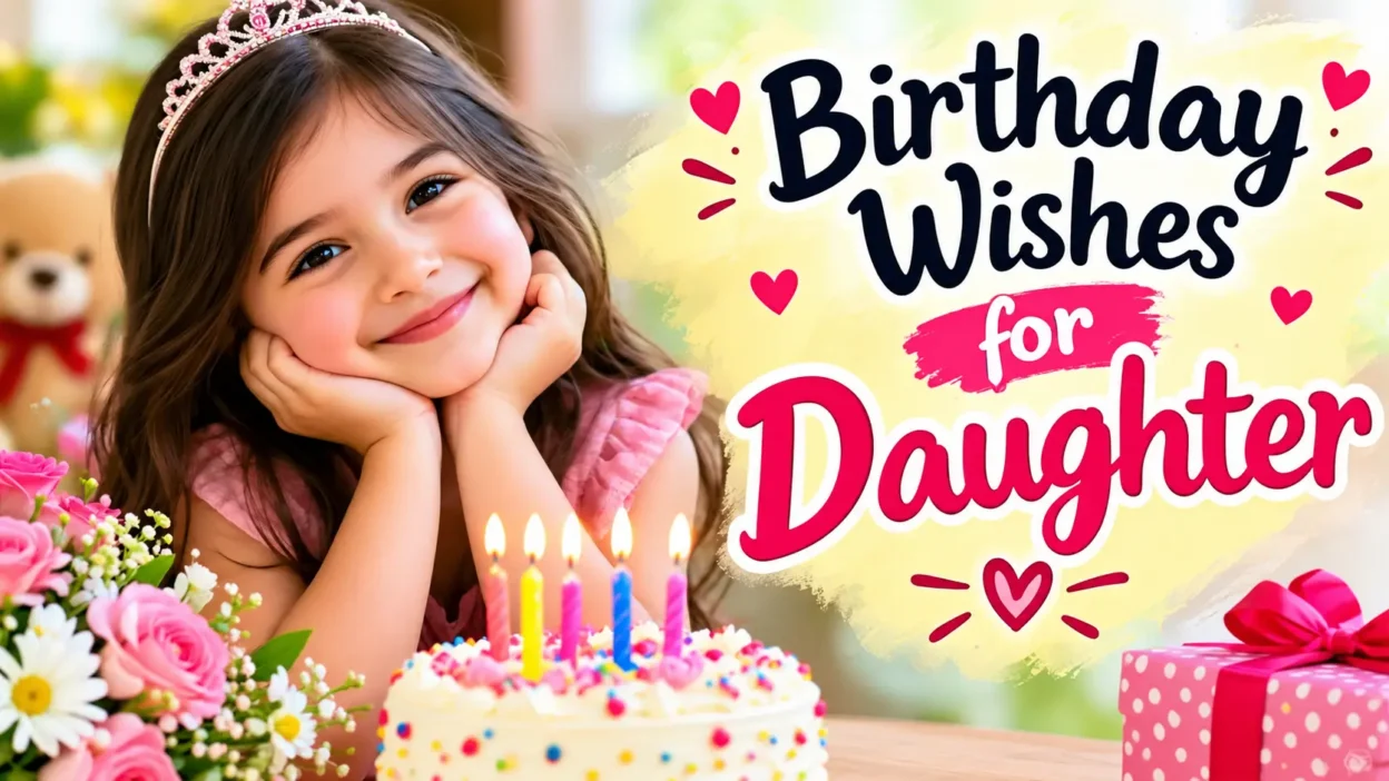 Birthday Wishes for Daughter