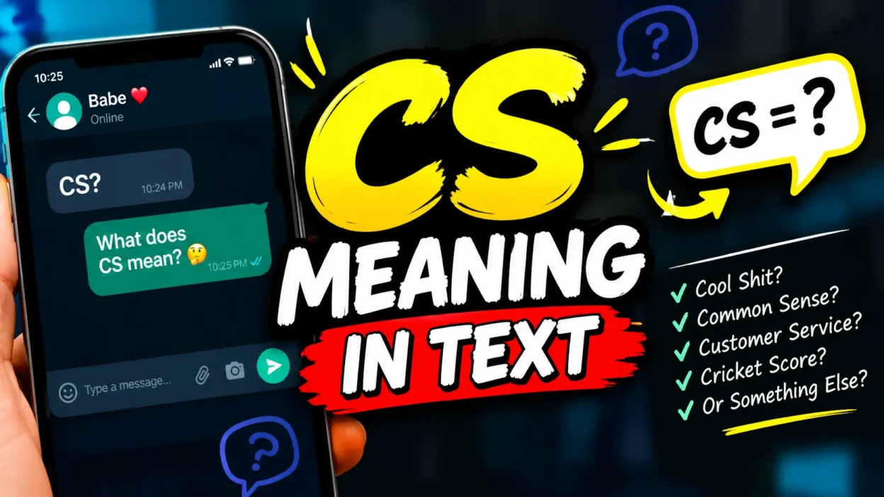 CS Meaning in Text