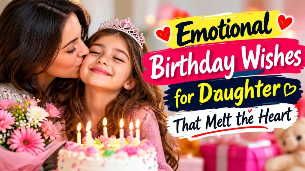 Emotional Birthday Wishes for Daughter That Melt the Heart
