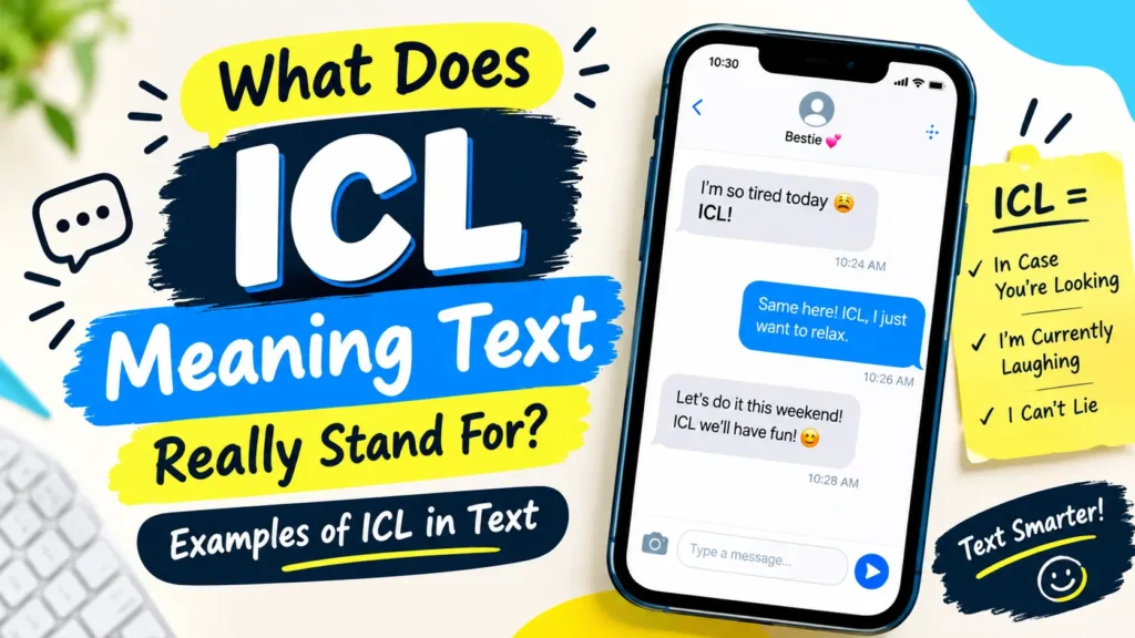 Examples of "ICL Meaning in Text"
