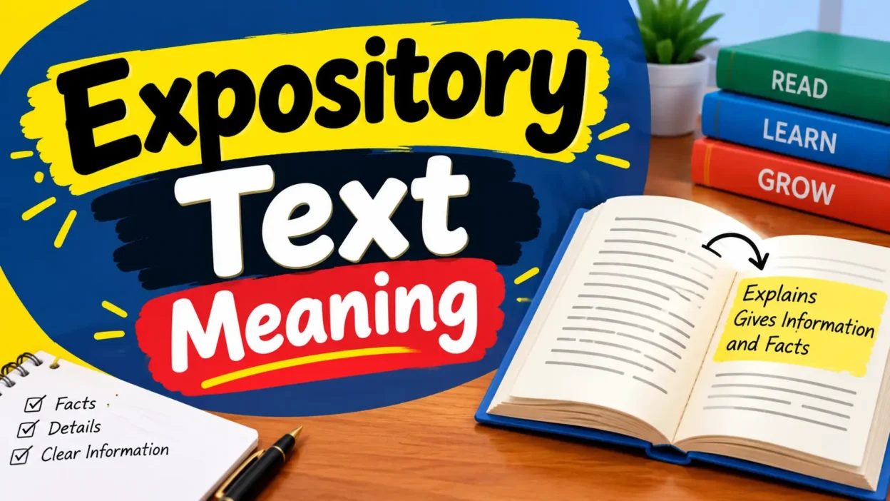 Expository Text Meaning