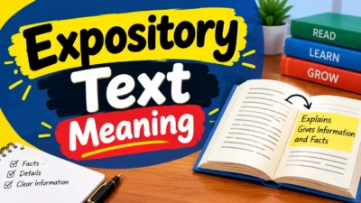 Expository Text Meaning