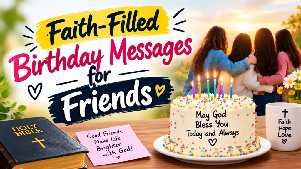 Faith-Filled Birthday Messages for Friends