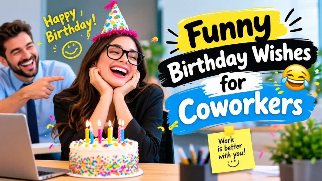 Funny Birthday Wishes for Coworkers