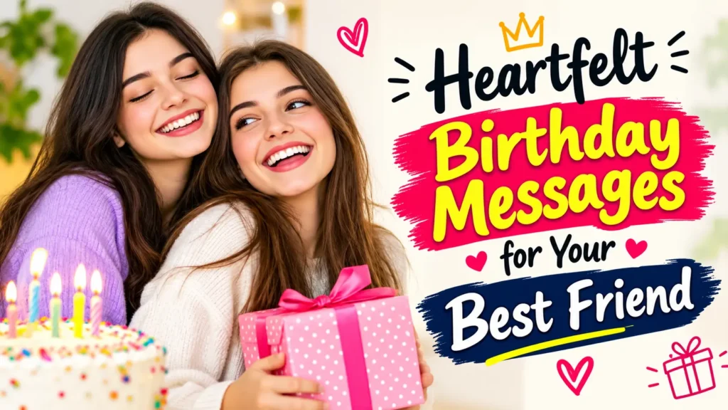 Heartfelt Birthday Messages for Your Best Friend