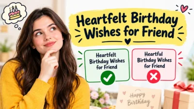Heartfelt Birthday Wishes for Friend