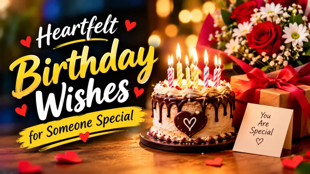 Heartfelt Birthday Wishes for Someone Special