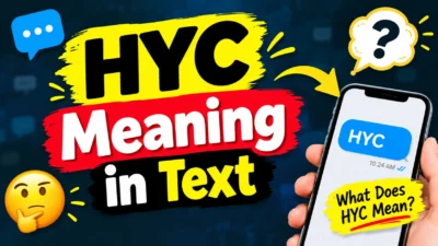 HYC Meaning in Text