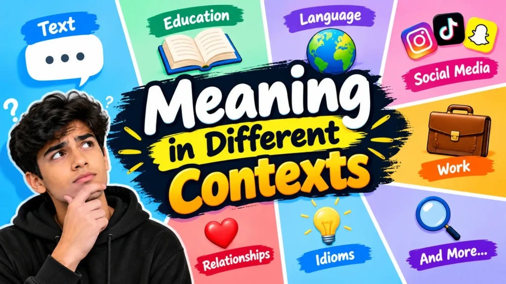 Meaning in Different Contexts