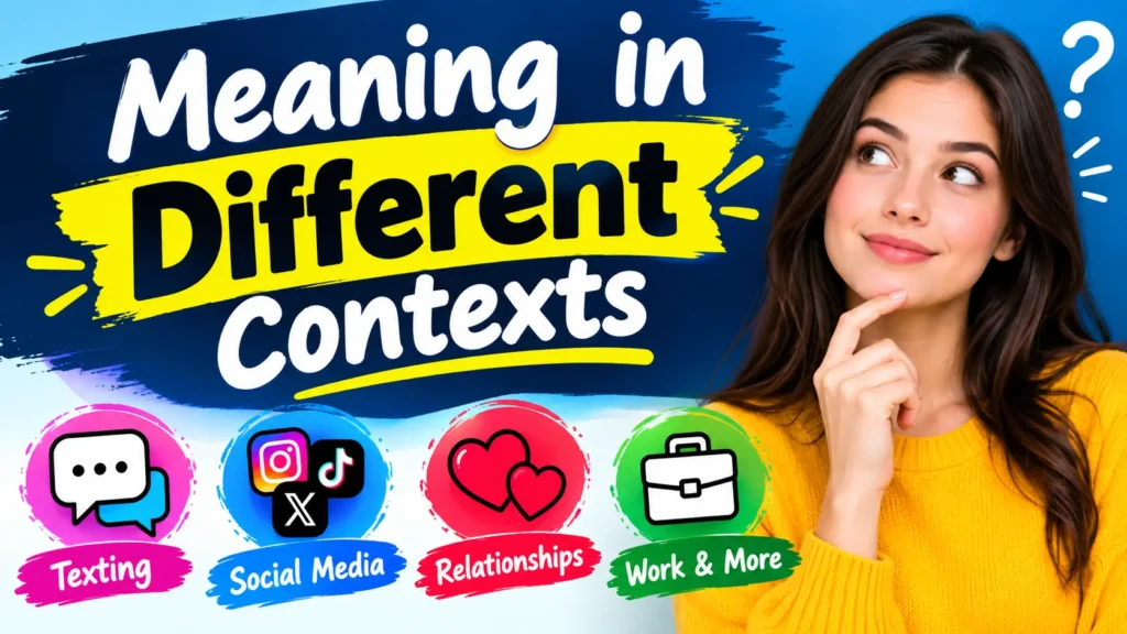Meaning in Different Contexts