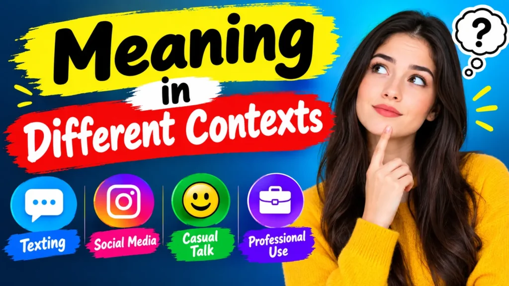 Meaning in Different Contexts