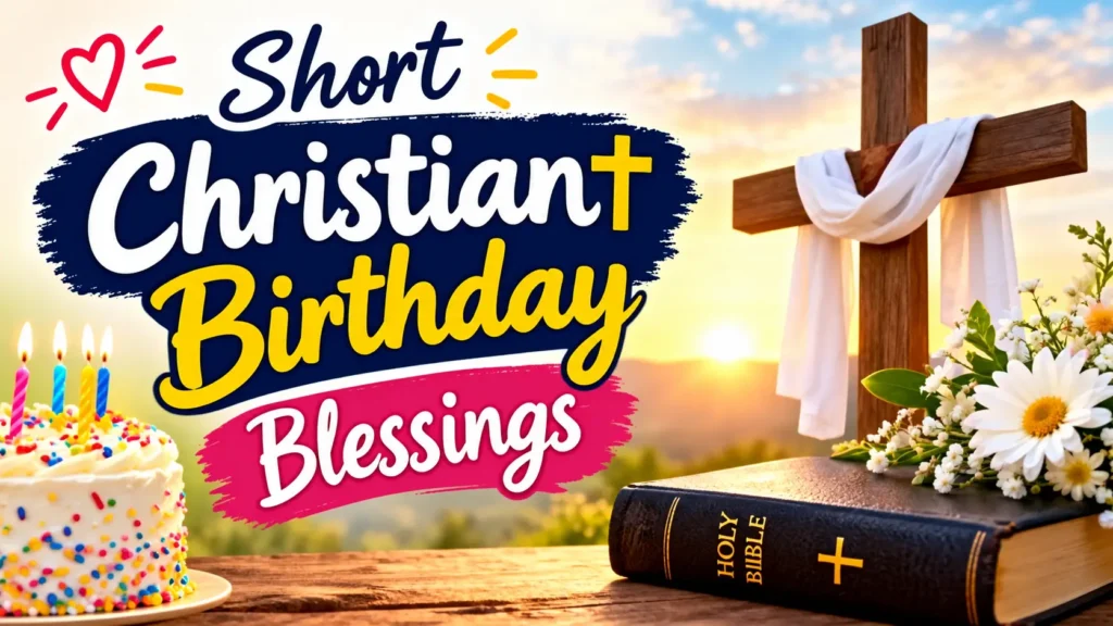 Short Christian Birthday Blessings