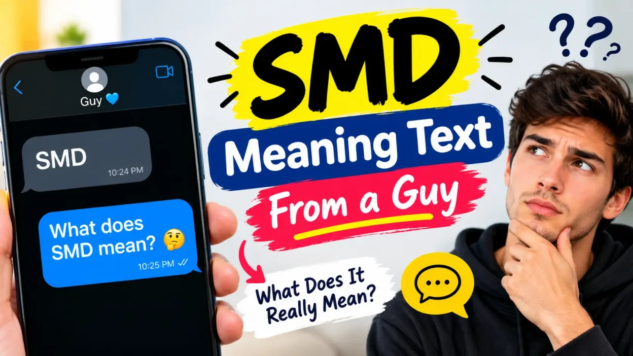 SMD Meaning Text From a Guy