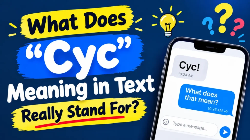 What Does “Cyc Meaning in Text” Really Stand For