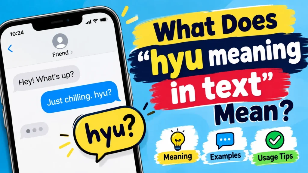 What Does "hyu meaning in text" Mean