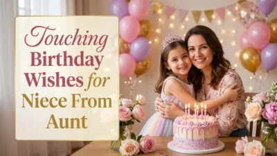 Touching Birthday Wishes for Niece From Aunt