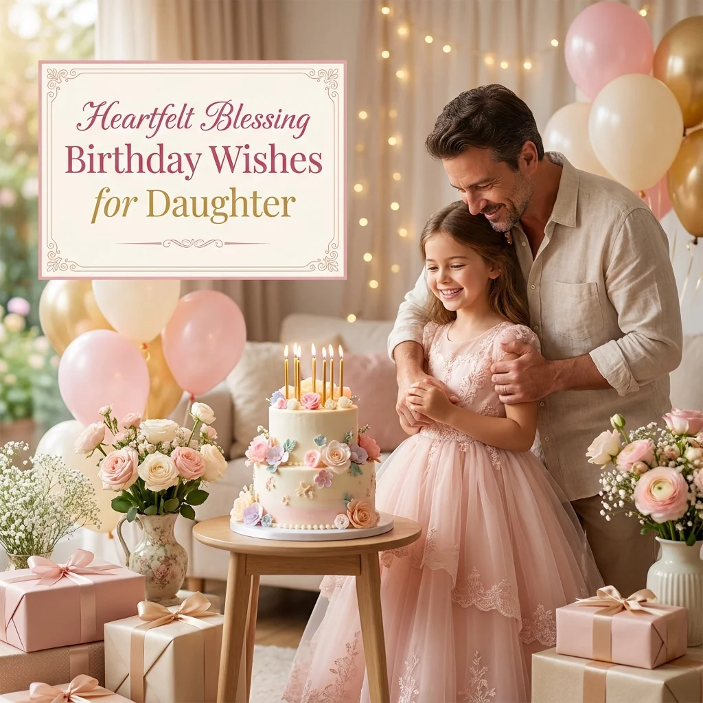 Heartfelt Blessing Birthday Wishes for Daughter
