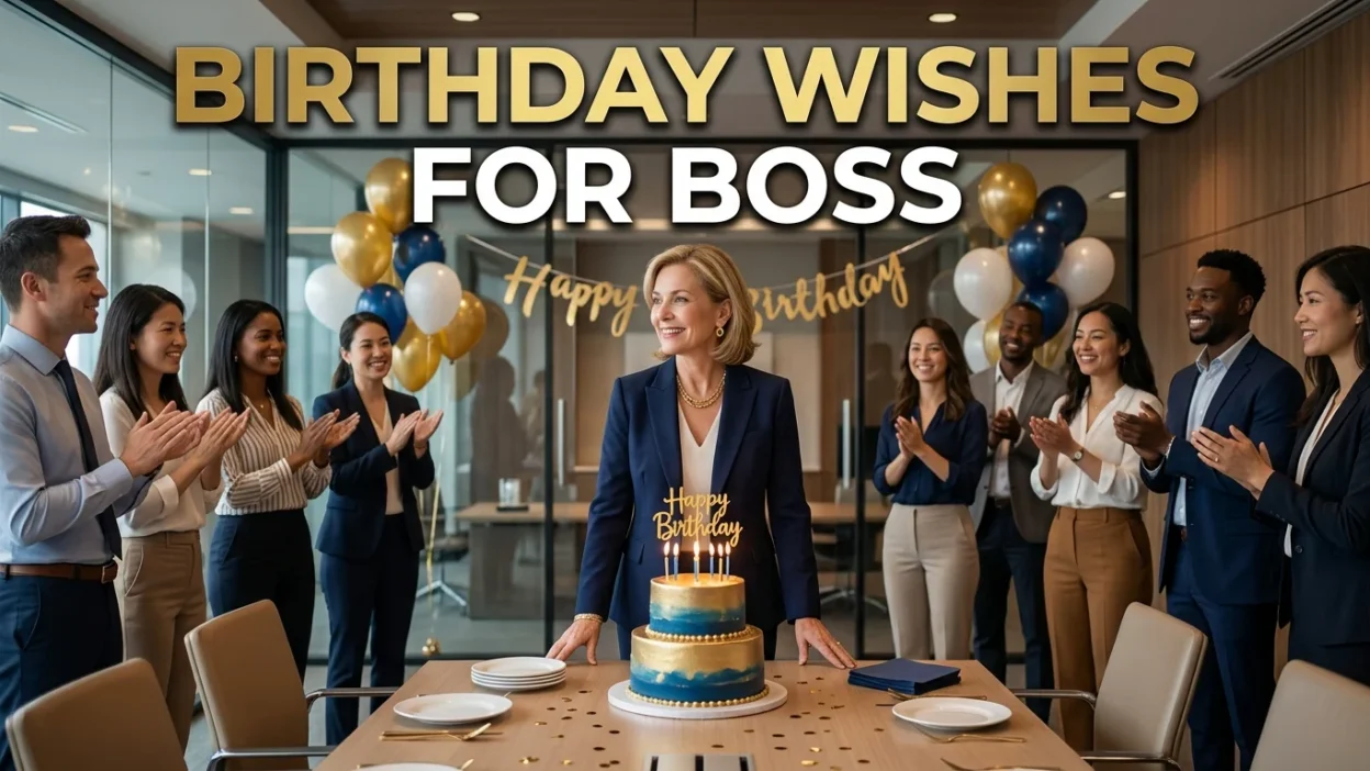 Birthday Wishes for Boss