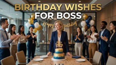 Birthday Wishes for Boss