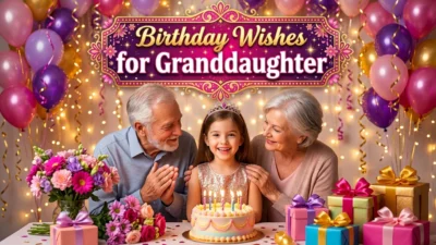 Birthday Wishes for Granddaughter