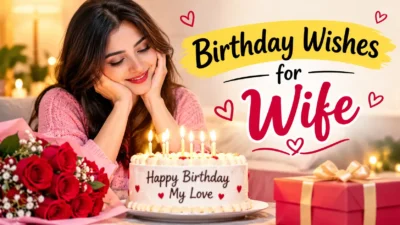 Birthday Wishes for Wife