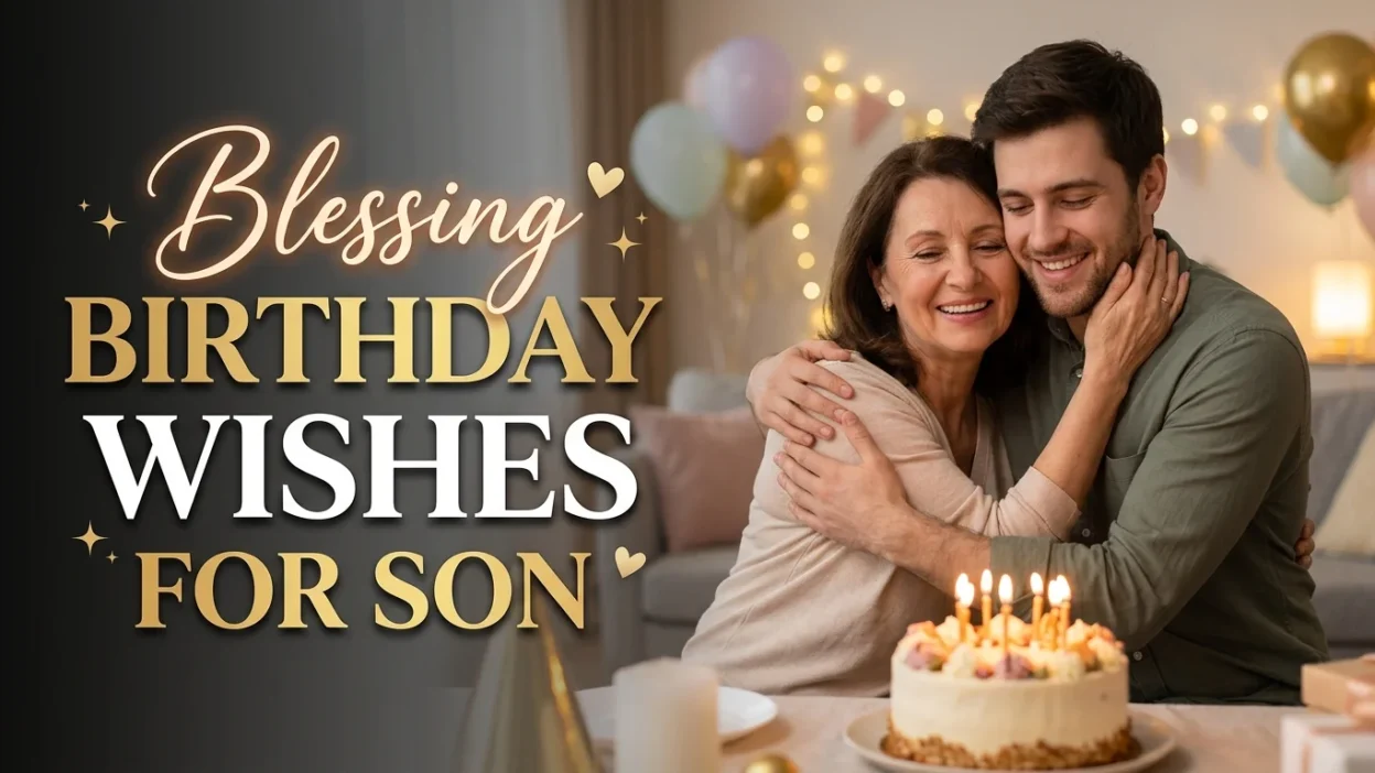 Blessing Birthday Wishes for Son
