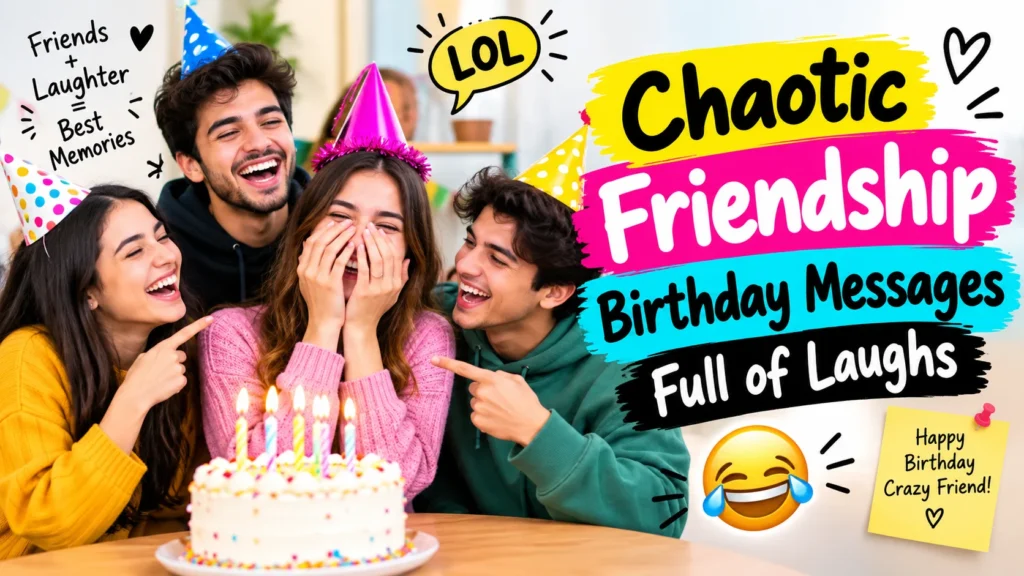 Chaotic Friendship Birthday 
