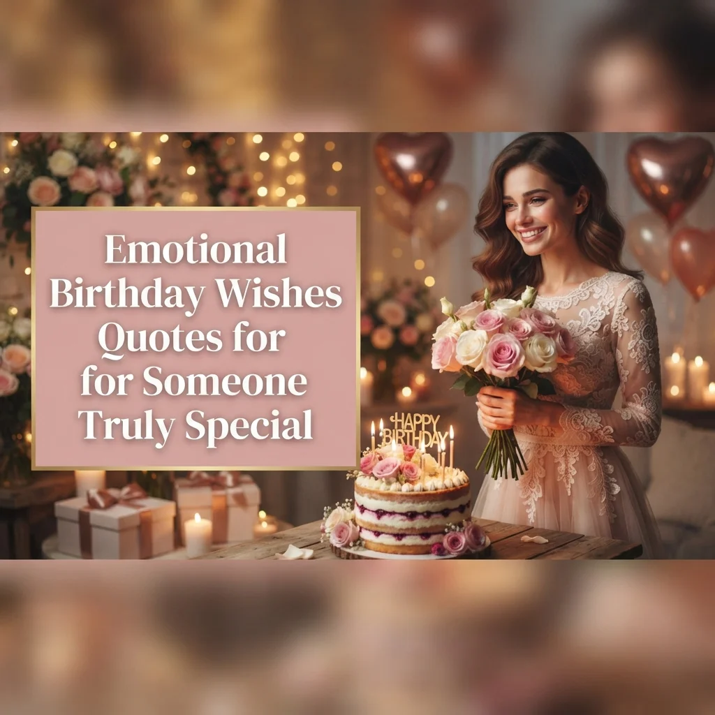 Emotional Birthday Wishes 