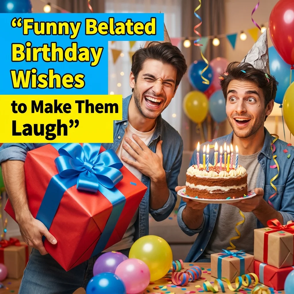 Funny Belated Birthday