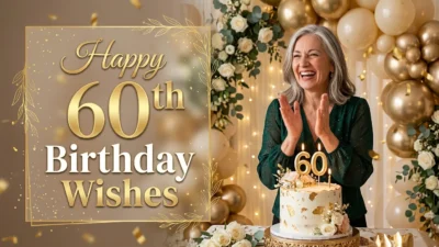 Happy 60th Birthday Wishes