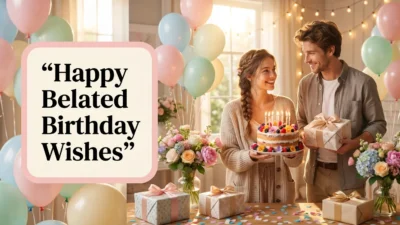 Happy Belated Birthday Wishes 