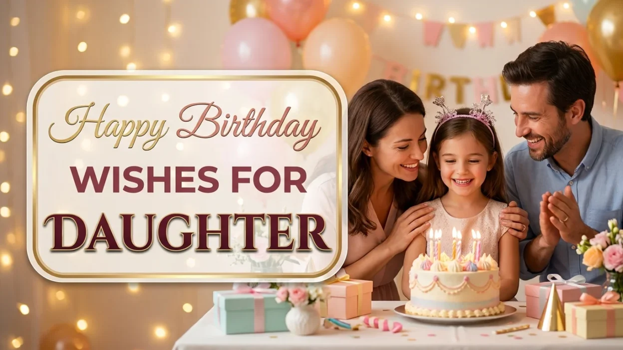 Happy Birthday Wishes for Daughter