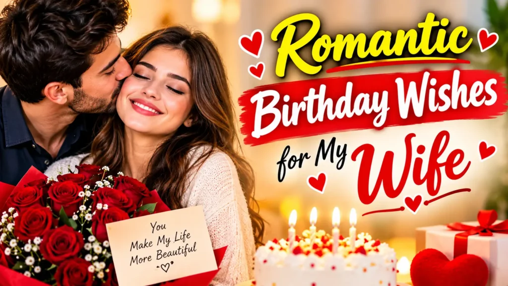 Romantic Birthday Wishes for My Wife