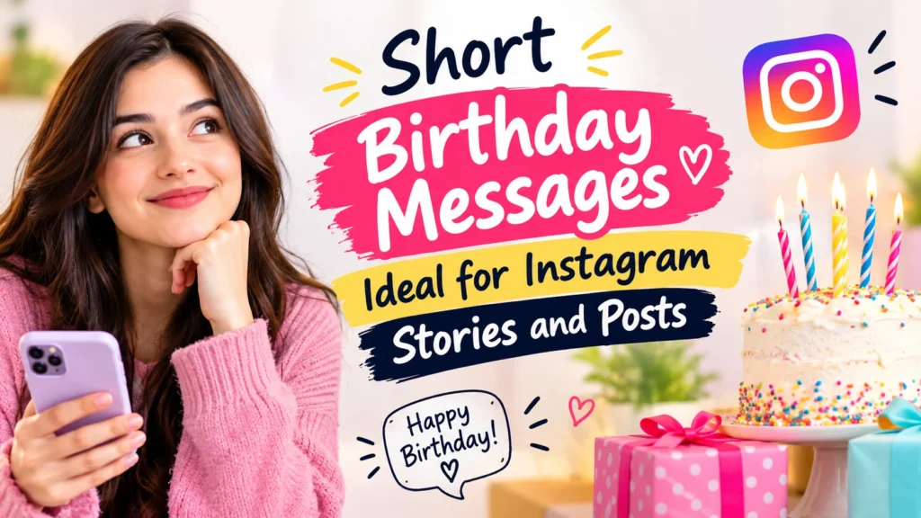 Short Birthday Messages
