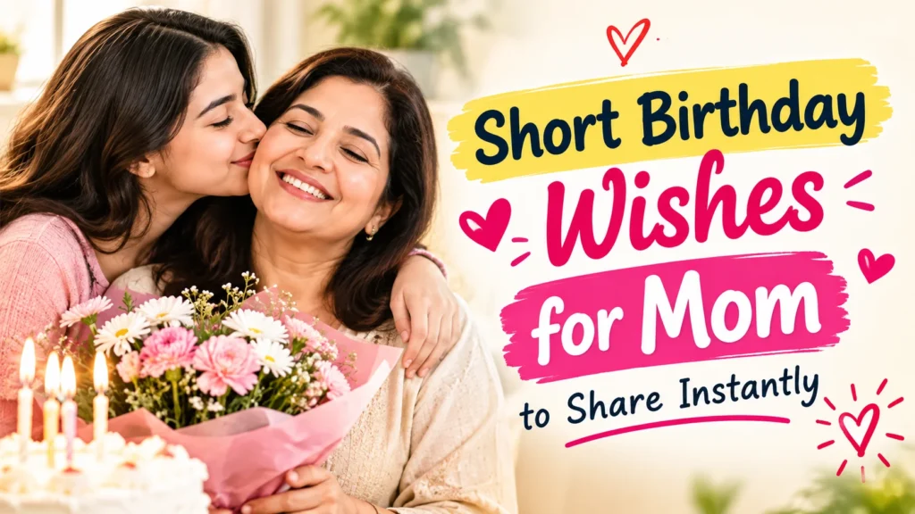 Short Birthday Wishes for Mom