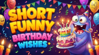 Short Funny Birthday Wishes