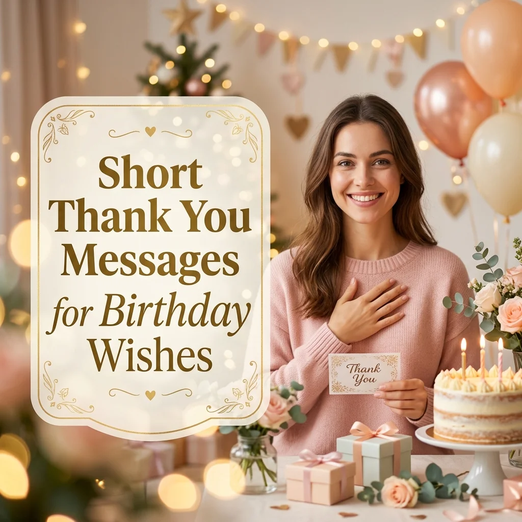 Short Thank You Messages 