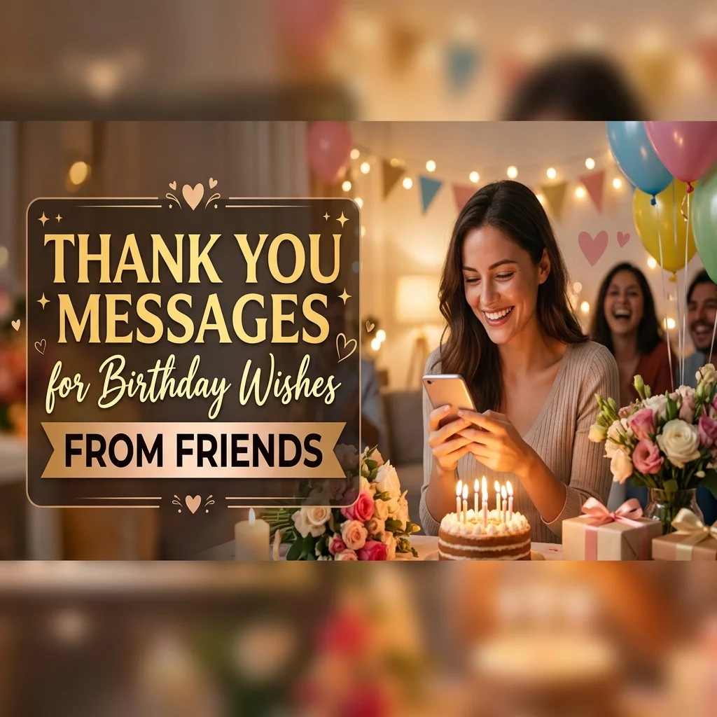 Thank You Messages for Birthday