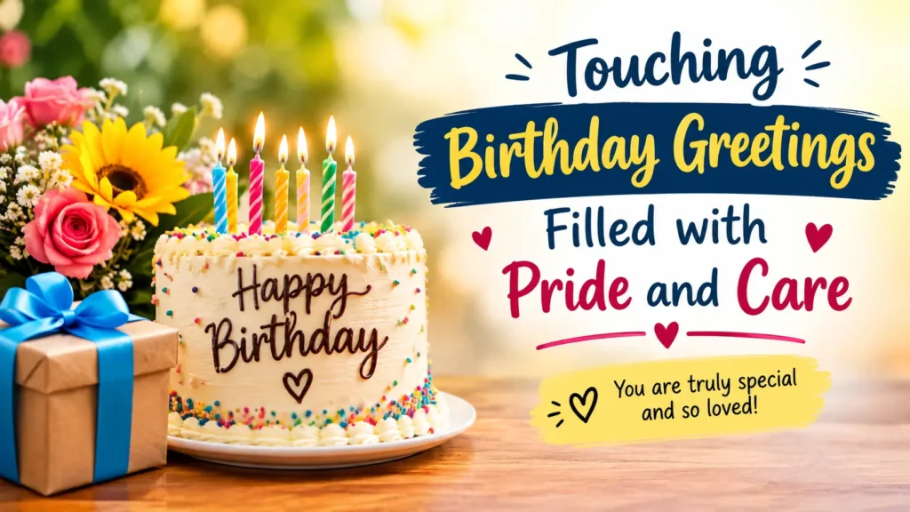 Touching Birthday Greetings