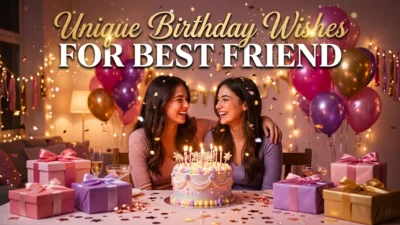 Unique Birthday Wishes for Best Friend