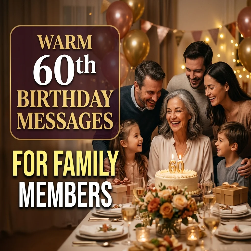 Warm 60th Birthday